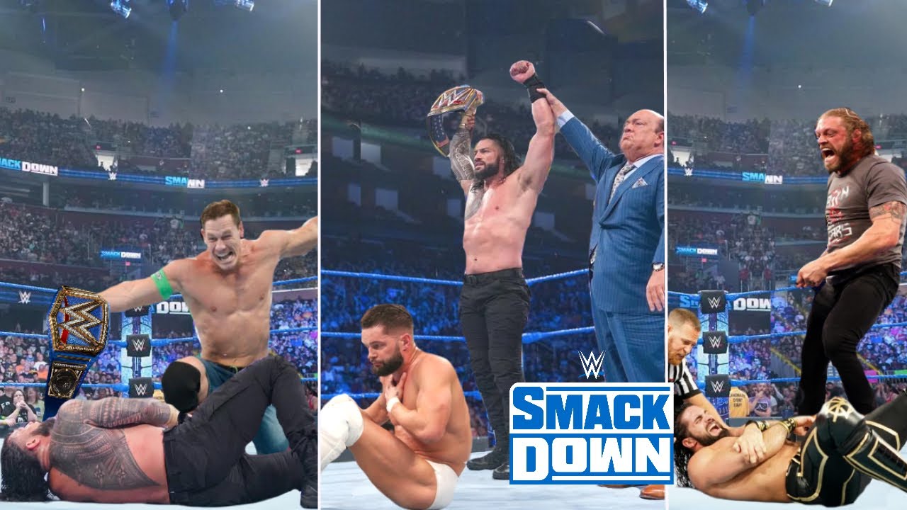 Wwe Smackdown 30th July 21 Highlights Roman Reigns Vs Finn Balor John Cena Attacks Results Youtube Wwe Smackdown 30th July 21 Highlights Roman Reigns Vs Finn Balor John Cena Attacks Results Youtube