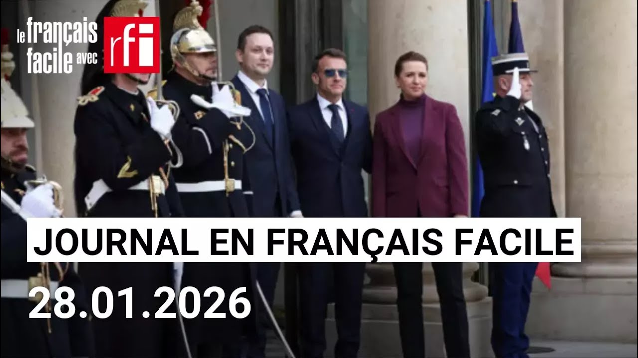 Groenland : réunion à Paris | Journal • Français Facile - RFI