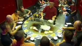 60 Minutes traditional Teppanyaki at Taipei Night-Market in 60 seconds Time-Lapse