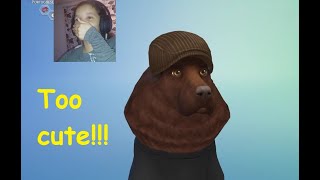 Sims 4 - Melissa adopts a doggy