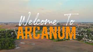 Arcanum, Ohio from Above | DJI Mavic Air 4K