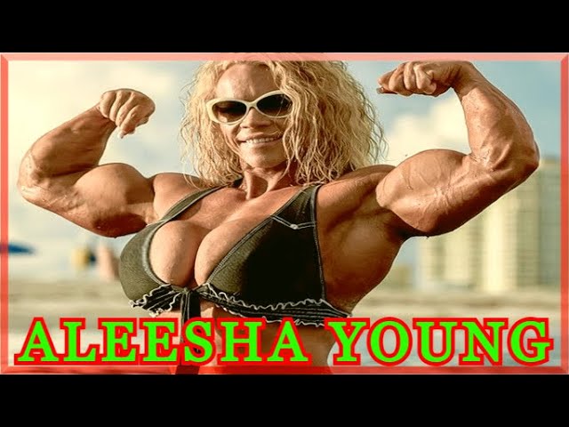 Aleesha Young - THE MOST MUSCULAR & MOST FAMOUS WOMAN BODYBUILDER!!! Female Bodybuilding 2021 class=