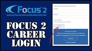 Focus 2 Career Login: How to Login Focus 2 Career Account 2024?