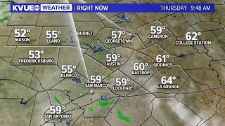 Austin weather | Flash Flood Watch | Radar shows rain chance for Central Texas Sept. 10 | KVUE