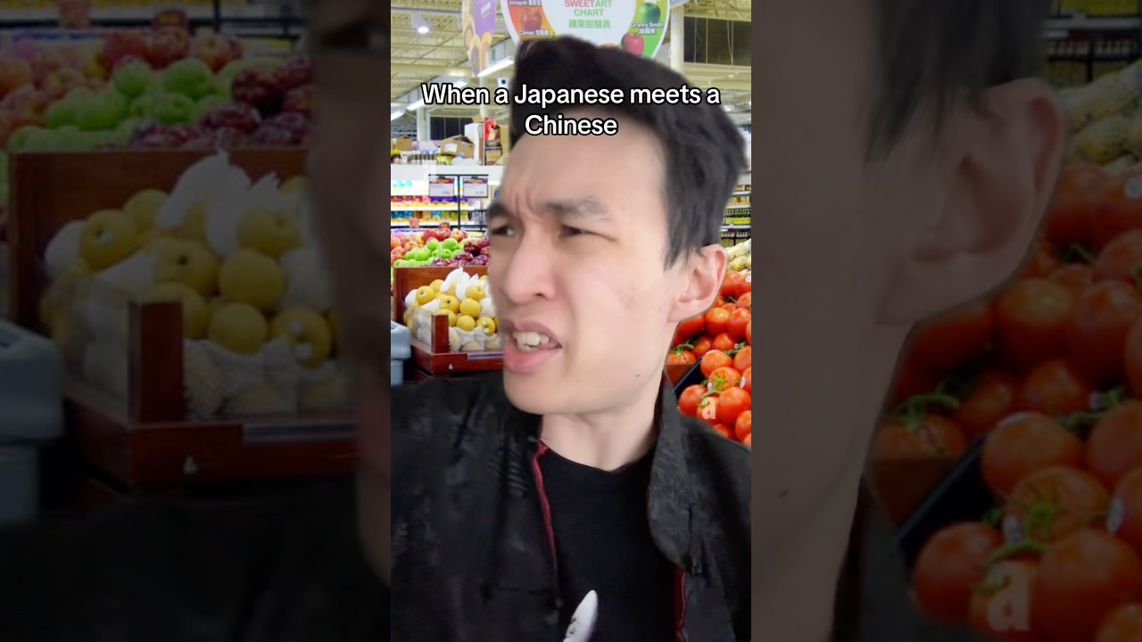 Chinese VS Japanese 😂 #shorts #asian #chinese #japanese