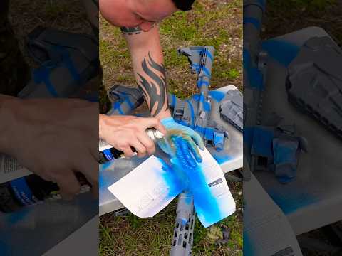 Nuclear Wasteland Rifle Painting