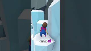 Desafio na Neve: Escalada, Fogueira e Trabalho em Equipe! #shorts