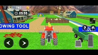 Real Farming: Tractor Game 3d😎😁😜🙃 Android gamingstudio172....... screenshot 4