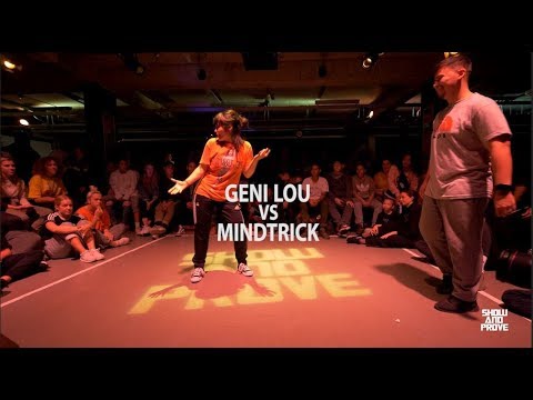 SHOW AND PROVE THE BATTLES 2018 | POPPING QUARTER FINAL GENI LOU VS MINDTRICK