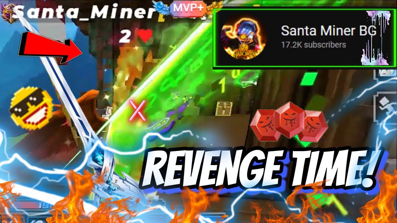 RIXU BG VS Santa Miner BG 😈🥶[ Blockmango] - YouTube