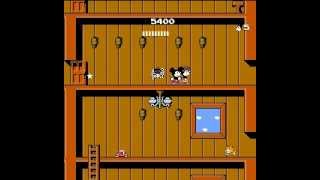 Mickey Mousecapade - NES Walkthrough - Part 1