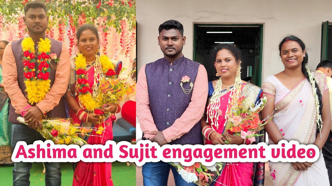 Ashima and Sujit engagement video||Kansbahal||Ailin Hasda