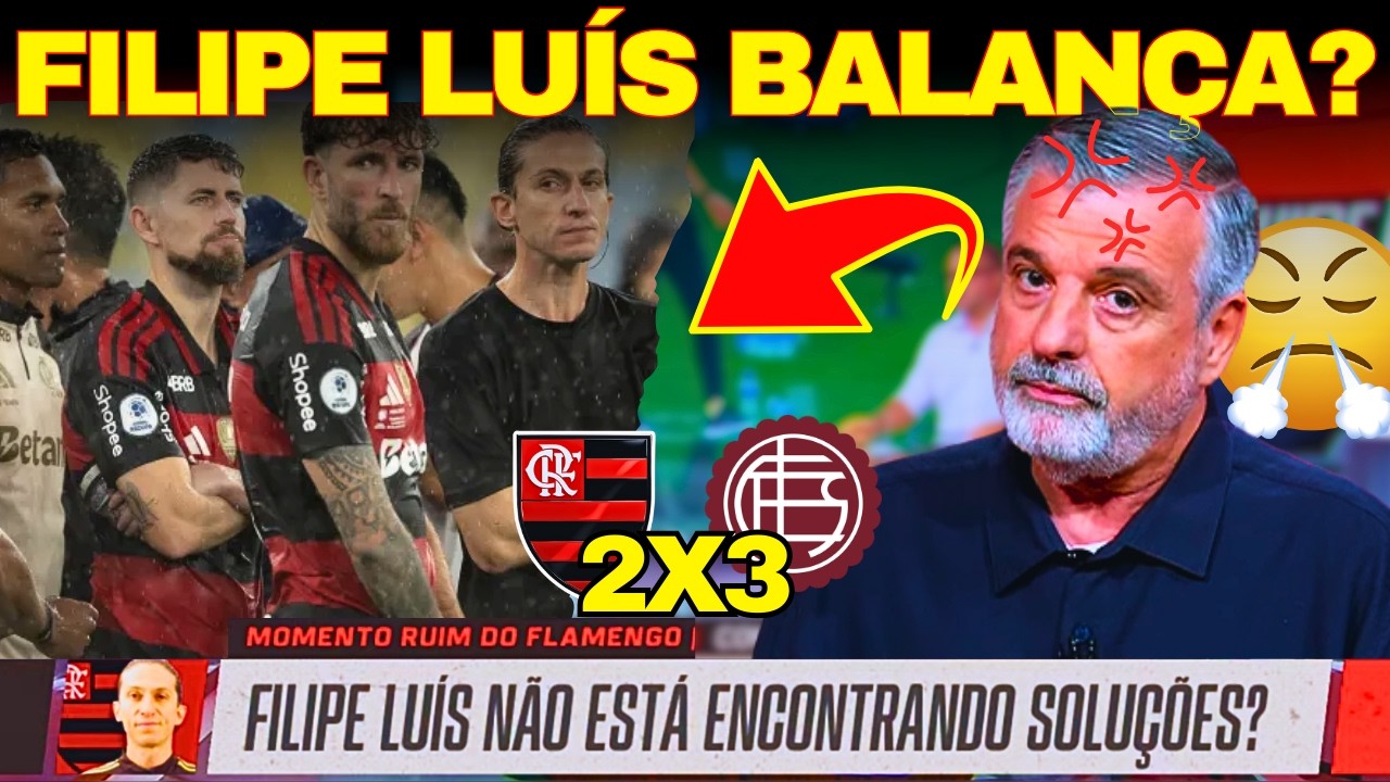EQUIPE F ANALISA: FLAMENGO PERDE OUTRO TÍTULO — FILIPE LUÍS ERROU?
