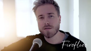 Video thumbnail of "Fireflies by Owl City | acoustic cover by Jada Facer & Jonah Baker"