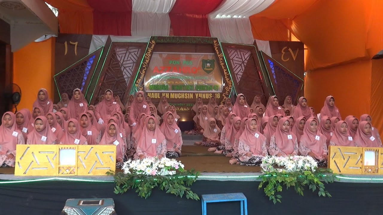 HAUL & WISUDA PONDOK PESANTREN AZZAHRO' PENANGGULAN PEGANDON KENDAL