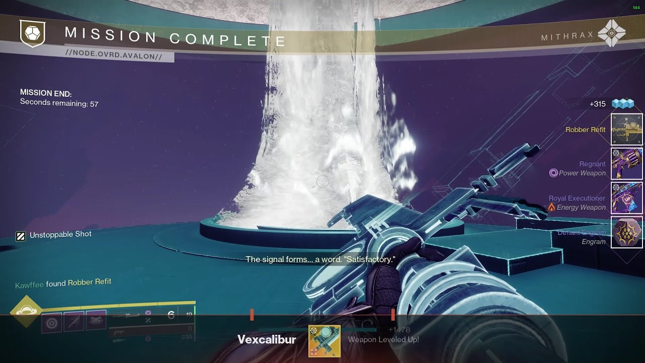 Week 2 Catalyst! Vexcalibur Destiny 2 Lightfall YouTube