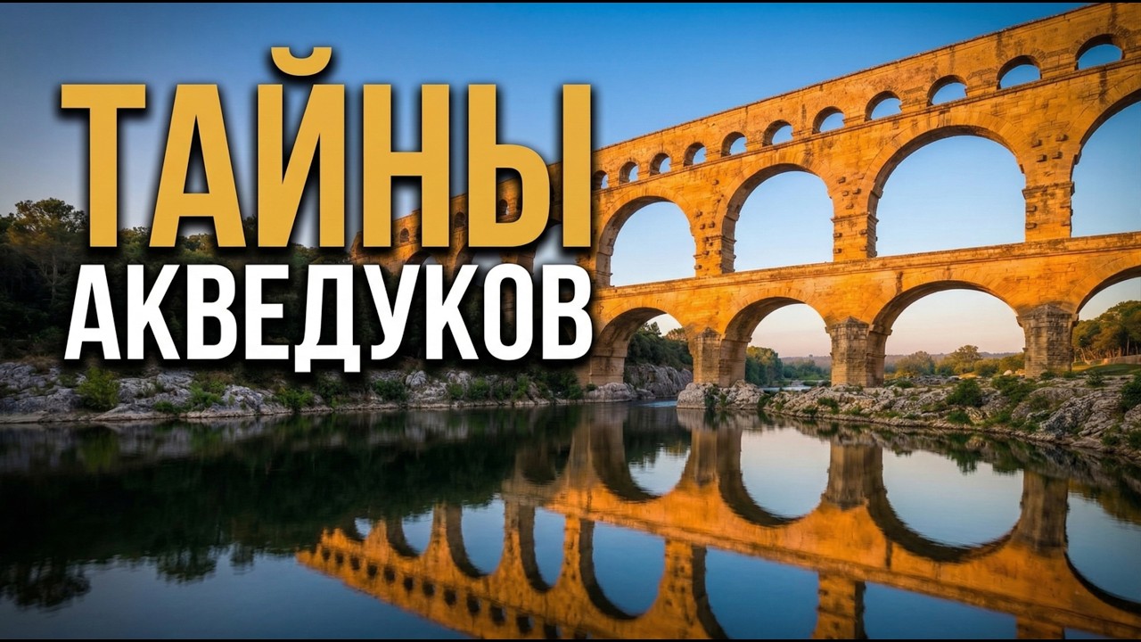 Римские акведуки: Правда, которую скрывали 2000 лет!