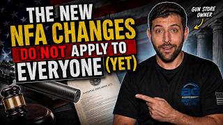BREAKING Texas NFA Injunction Changes Suppressor Form 4 Rules