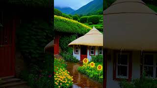 Magical Cottage Rain 4K Dolby Vision – Cozy Nature &amp; Relaxing Garden Scene
