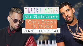 How to Play Chris Brown ft. Drake - No Guidance | Theory Notes Piano Tutorial screenshot 4