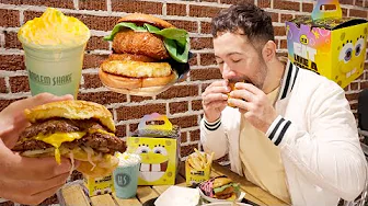 LATE NIGHT BROOKLYN EATS // SMASH BURGER, KRABBY PATTY, PINEAPPLE MILKSHAKE, GRILLED CHEESE, FRIES