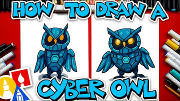 How To Draw A Cyber Owl