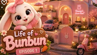 Bunbun's First Morning in Her New Home 🐰🏡 | Life of Bunbun #1