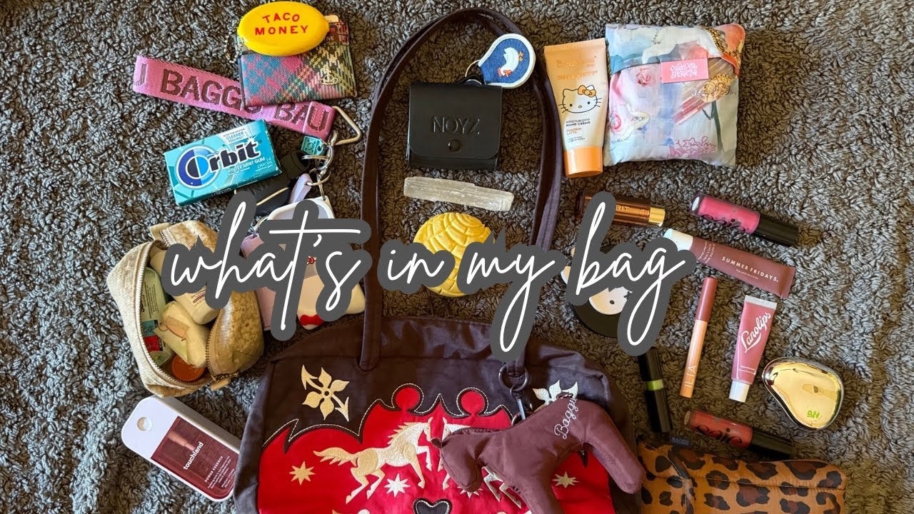 ASMR what’s in my bag 2025 (whispered)