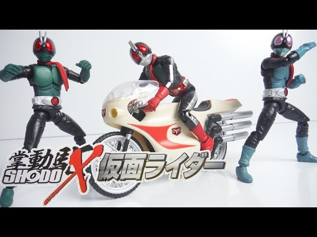 掌動駆　SHODO-X 仮面ライダー（全6種）＋2種【サイクロン号】