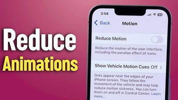 How to Reduce Animations (Reduce Motion) on iPhone 16e