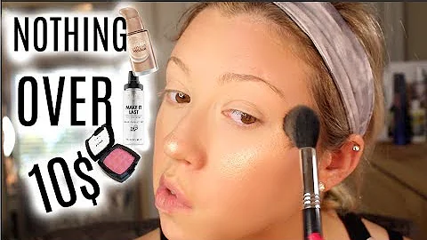 NOTHING OVER $10.00 MAKEUP TUTORIAL | BRITTANY NICOLE