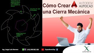 Cómo Dibujar en Autocad Cierra Mecánica, Figuras Autocad, Còmo Utilizar Autocad para Principiantes screenshot 2