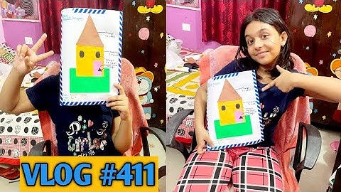 Priyanshi Ne ki apni math project |Vlog #411|#babinayoutuber #learnwithpriyanshi