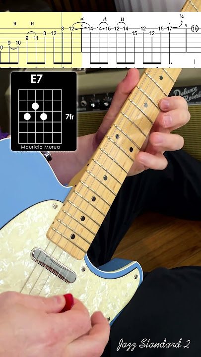 Guitar Jazz Standard 2🎸🎸 #guitar #gitar #guitarist #guitarra