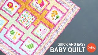 Baby Quilt Project (Quick & Easy!) | Quilting Tutorial