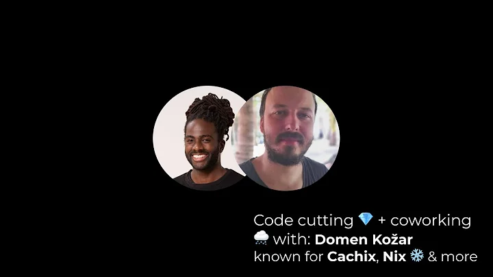 Code cutting  & coworking with @domenkozar (on Twi...