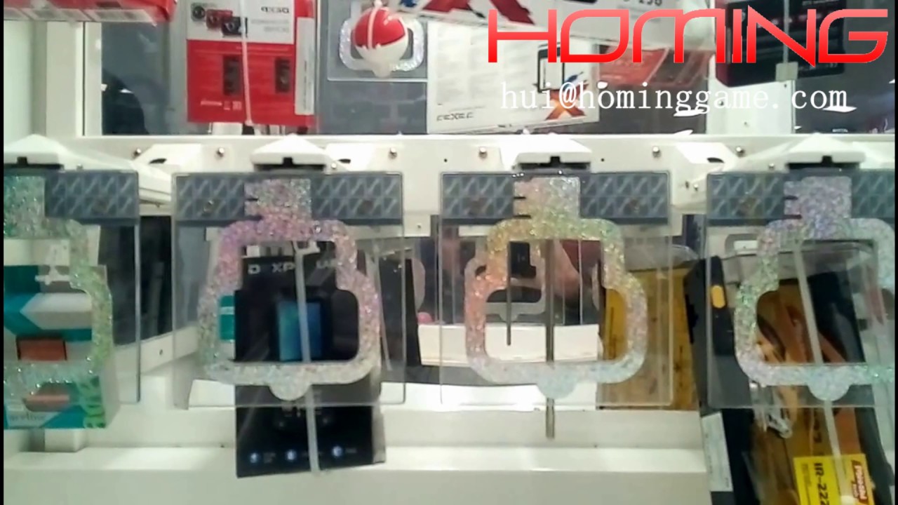 Key Master - Plush Toy Claw Crane Machine Coin Operated Game Push Gift Prize Machine