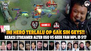 Kink Ae Mengamuk Harley Yazuke Menggilareaksi Streamer Mpl Id S17 Ae Vs Geek  Game 3