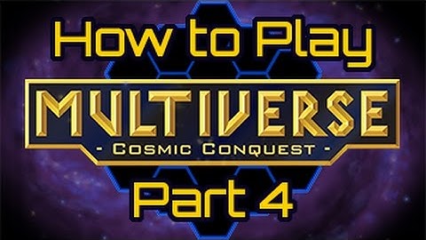 How to Play Multiverse: Cosmic Conquest: Part 4 - Game Zones & Parts of the Turn