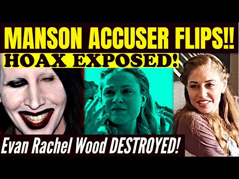 Evan Rachel Wood Hoax Wrecked! Marilyn Manson Saved From MeToo Lies By Ashley Morgan Smithline