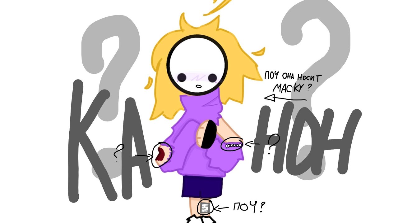 Поч моя ос носит маску? Все канонь Моей оски )