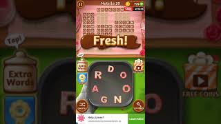 Word Cookies Master Chef Nutella Level 20 screenshot 5