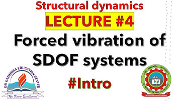 4.0 [INTRO] Forced vibration for SDOF systems  #structural dynamics