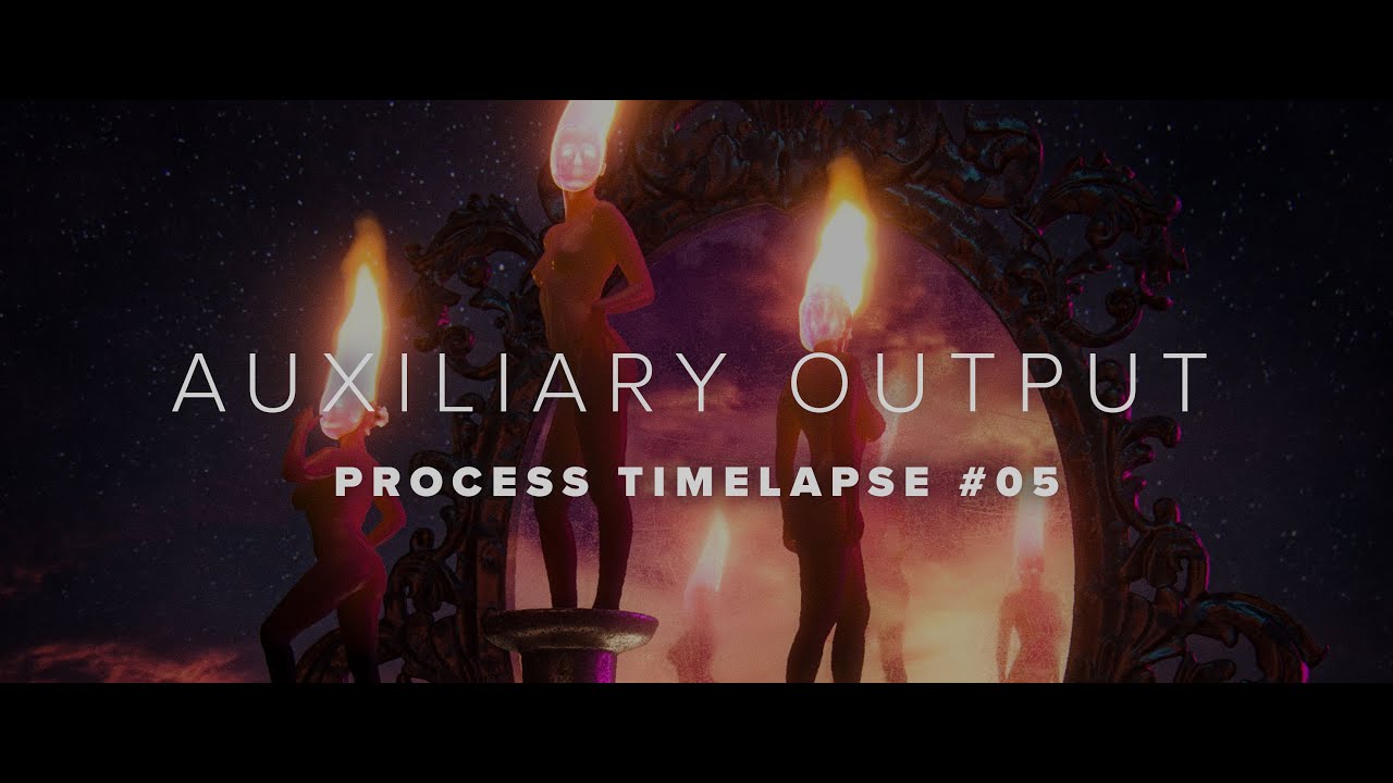 Trinary Reflection : Process. Cinema 4D + Redshift + After Effects