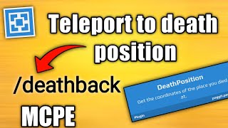 how to go back to death point minecraft Bedrock! /back command | Aternos plugin