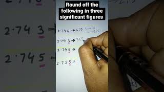 learn how to round off significant figures in one minute#significantfigures