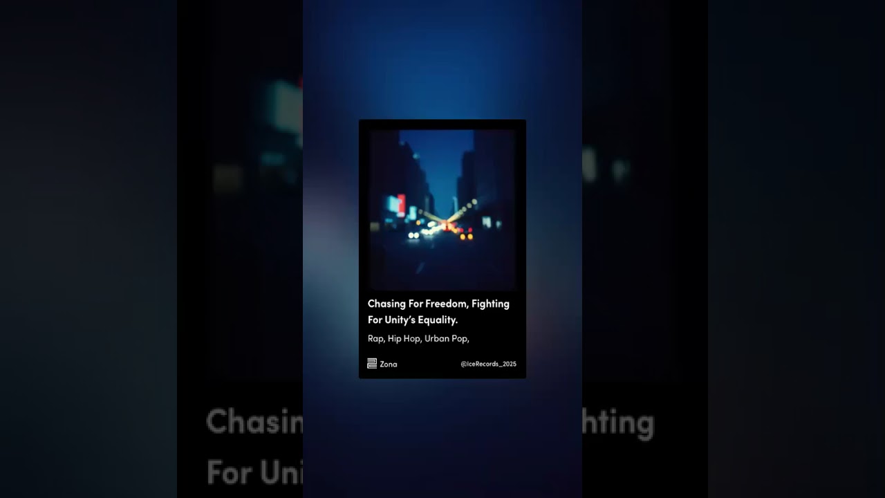 Chasing For Freedom, Fighting For Unity’s Equality. 