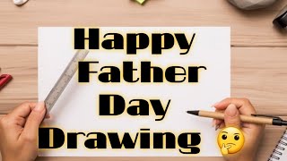 daughter father drawing simple step painting beginners