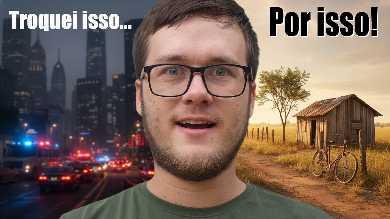 Porque larguei tudo na cidade para morar na roça?