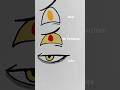 Abel, Sir Pentius and Lute eyes drawing from HH #shorts